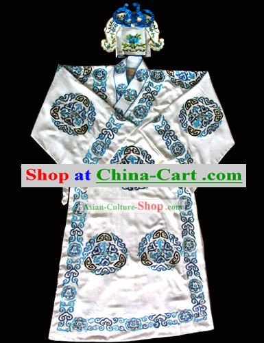 Chinese Professiona Beijing Opera Costumes - Wu Sheng Costumes and Hat