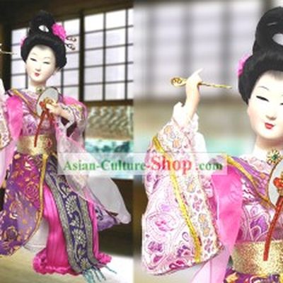 Handmade Peking Silk Figurine Doll - Tang Dynasty Beauty Empress 5
