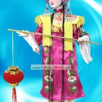 Handmade Peking Silk Figurine Doll - Xi Niang