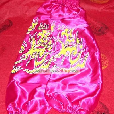 Pink Professional Competiton and Performance Dragon Dancer and Lion Dance Pants