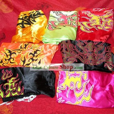 Professional Chinese Dragon Dance and Lion Dance Silk Pants