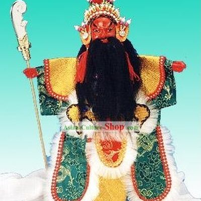 Chinese Classic Original Hand Puppet Handicraft-Guan Gong