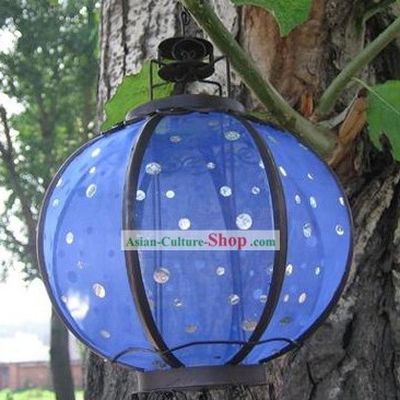 Chinese Ancient Style Silk Iron Lantern