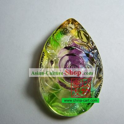 Chinese Classic Ancient Method Colored Glazed-Flower