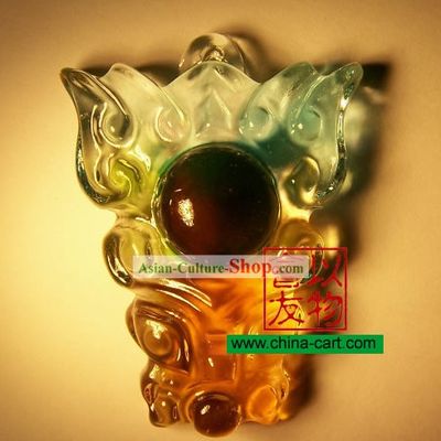 Chinese Classic Ancient Method Colored Glazed-Dragon Eye