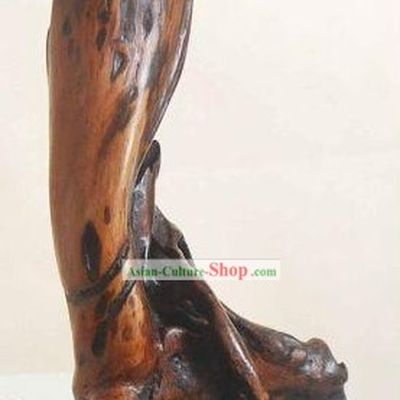 Natural Daqing Lang Wood Collectible-Life