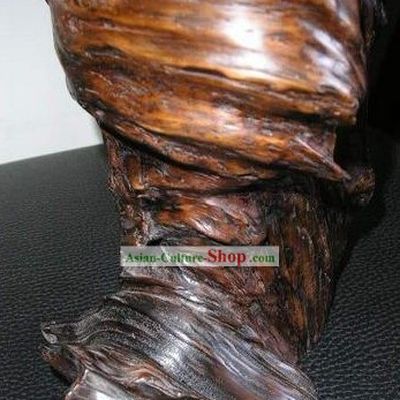 Natural Daqing Lang Wood Classic Collectible-Boot