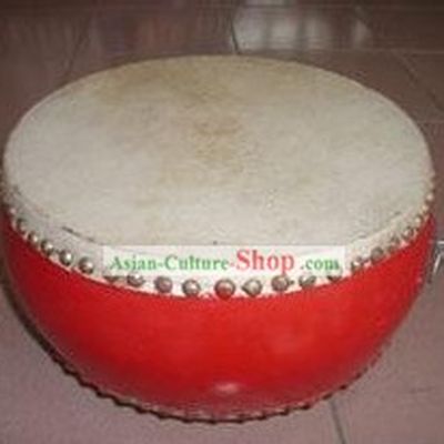 Chinese Traditional 30cm Diameter Low Zhan Drum
