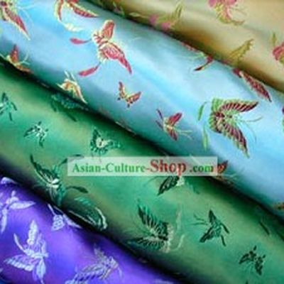 Chinese Butterfly Brocade Fabric