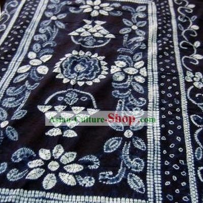 Chinese Classical Large Batik Tablecloth-Blooming