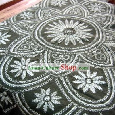 Chinese Classical Large Batik Tablecloth-Flower