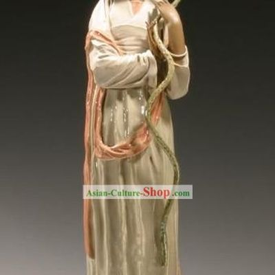 Chinese Classic Shiwan Ceramics Statue Arts Collection - Youth