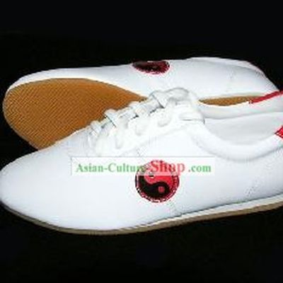 Chinese Professional Taiji Shoes White Shoes
