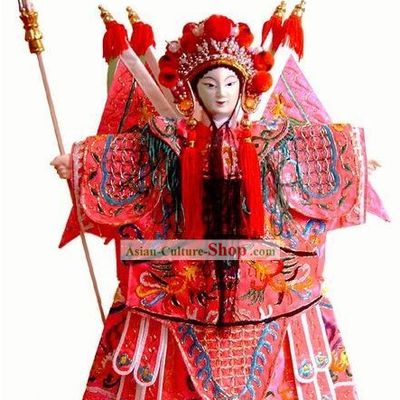 Chinese Classic Original Hand Puppet Handicraft - Mu Guiying