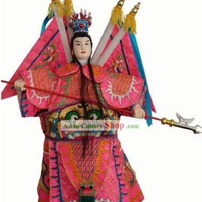 Chinese Classic Original Hand Puppet Handicraft - Lv Bu