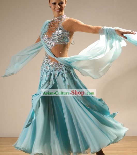 Custom Made International Standard Dance Costumes