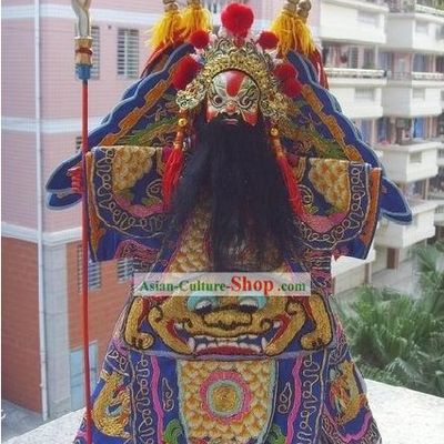 Chinese Classic Original Hand Puppet Handicraft - Huo Mu Red Da Hua