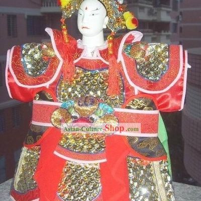 Chinese Classic Original Hand Puppet Handicraft - Xue Rengui