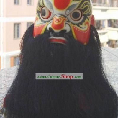 Chinese Classic Original Hand Puppet Head - Red Da Hua