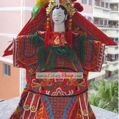 Chinese Classic Original Hand Puppet Handicraft - Mu Guiying