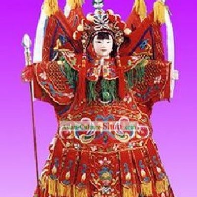 Chinese Classic Original Hand Puppet Handicraft - Mu Guiying