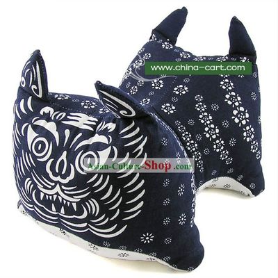 Chinese Traditional Handmade Tiger Pillow