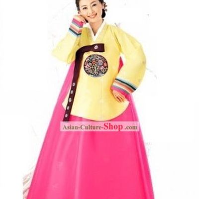 Classical Korean Hanbok Complete Set for Women