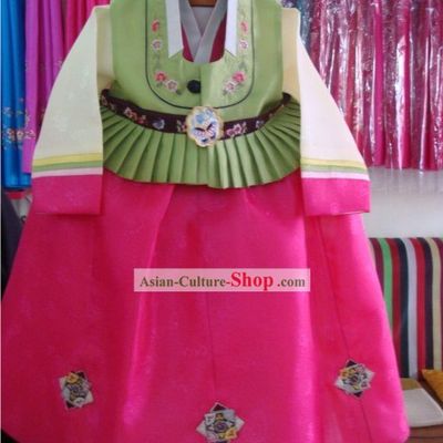 Classical Korean Palace Hanbok Complete Set for Children