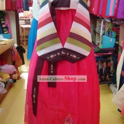 Korean Classic 100 Percent Handmade Korean Hanbok for Woman