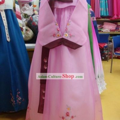 Korean Classic 100 Percent Handmade Korean Hanbok for Woman-Most Beautiful Bride
