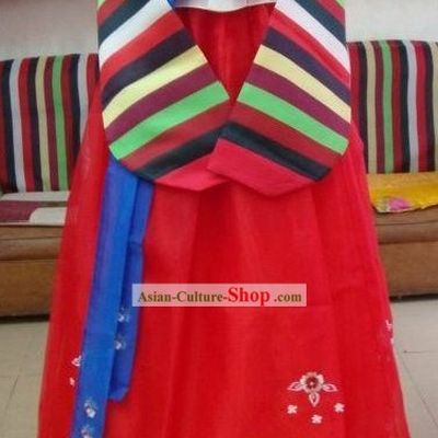 Korean Classic 100 Percent Handmade Korean Hanbok for Woman