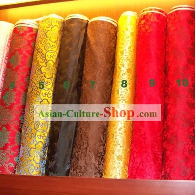Chinese Silk Brocade Fabric