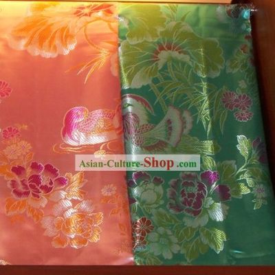 Chinese Classical Fu Rui Xiang Silk Bedcover