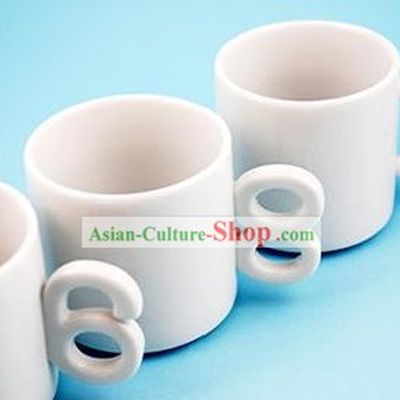 Numbers Cups 10 Pieces Set - Christmas and New Year Gift