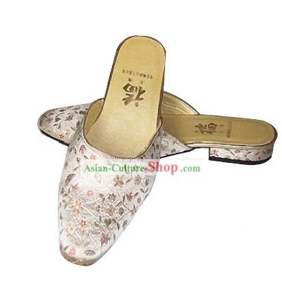 Chinese Traditional Handmade Satin Slipper