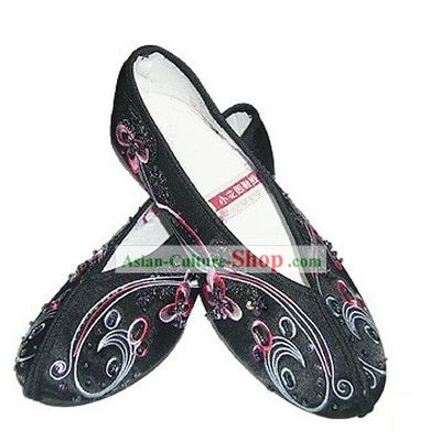Chinese Traditional Handmade Beaded Shoes