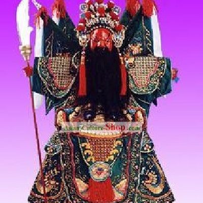 Chinese Classic Original Hand Puppet Handicraft - Guan Gong (Guan Yu)