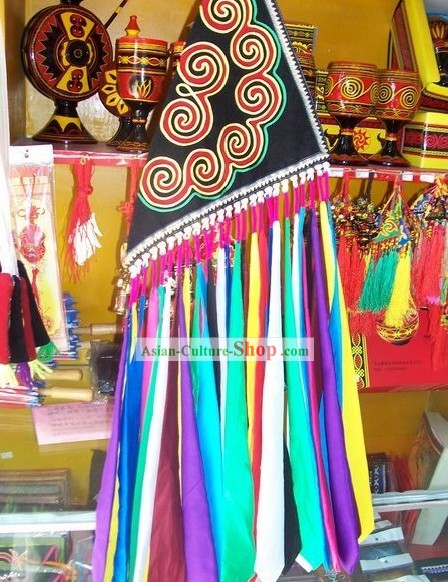 Chinese Traditional Handmade Goat Horn Triangle Bag