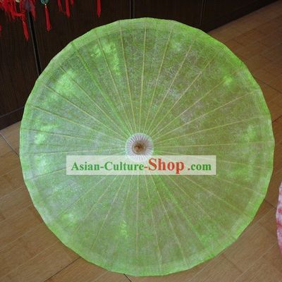 Chinese Traditional Hand Made Green Cloud Umbrella