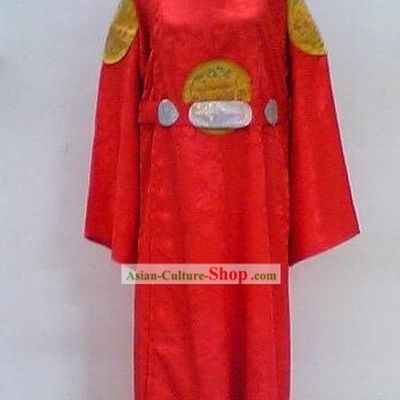 Ancient Korea Emperor Costumes and Hat Complete Set