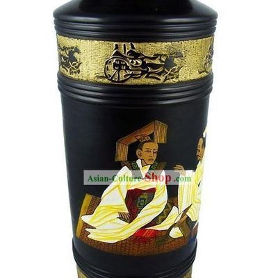Chinese Traditional Longshan Black Pottery - Palace Time