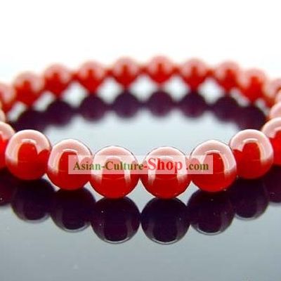 Kai Guang Feng Shui Chinese Red Agate Bracelet (avoiding evil)