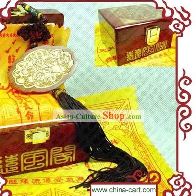 Kai Guang Feng Shui Chinese Hands Carved Talisman (blessing baby)