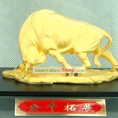 Chinese Feng Shui Lucky Cow (good luck in stock investing)