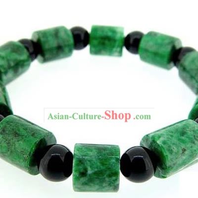 Chinese Classic Kai Guang Emerald Bracelet (bring wealth)