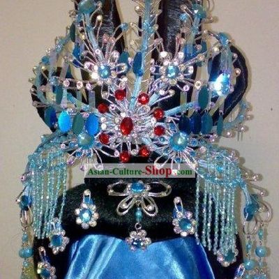 Traditional Chinese Ancient Hair Decoration Complete Set for Women (Dancing Phoenix)