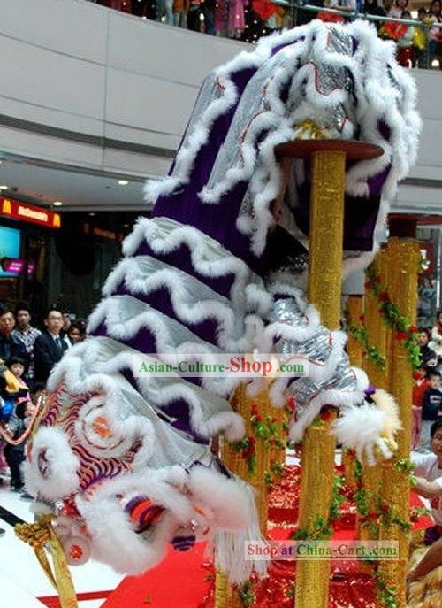 Competition and Parade Southern Lion Dance Costumes Complete Set