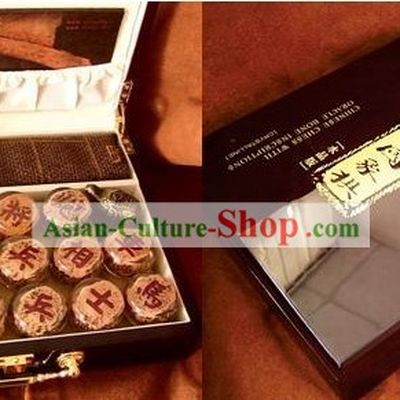 Unique Crystal Carapace-bone-script Chinese Chess