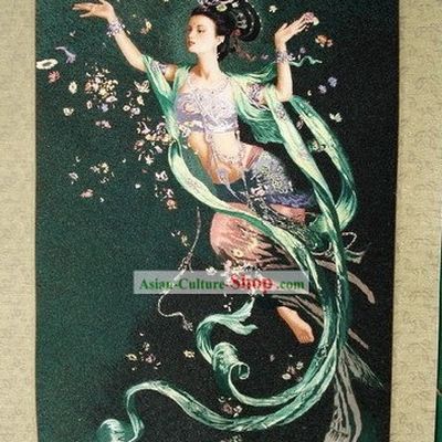 Supreme Chinese All Hand Embroidery Handicraft - Flying Fairy 2