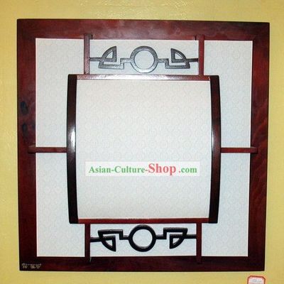 Chinese Traditional Hand Made Parchment and Wood Ceiling Lantern